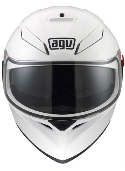 CASCO AGV K-3 SV SOLID blanco front