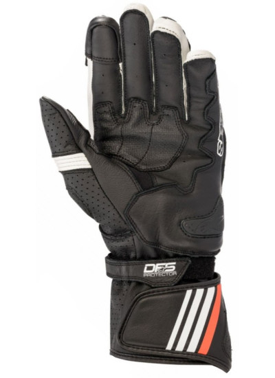 GUANTES ALPINESTARS GP PLUS R V2 NEGRO_BLANCO_BACK