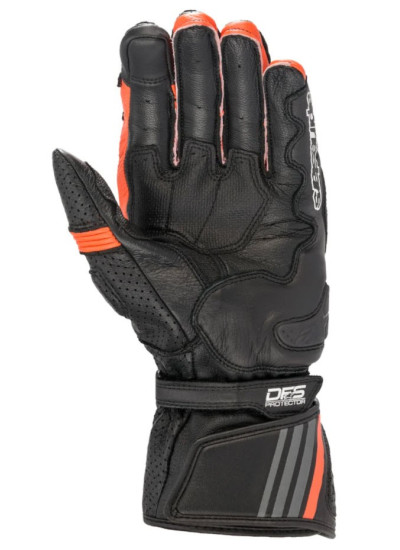 GUANTES ALPINESTARS GP PLUS R V2 BLACK-RED FLUO-1