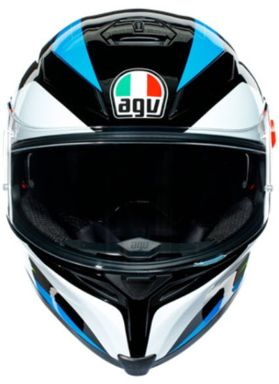 CASCO AGV K-5 S PINLOCK MAXVISION CORE NEGRO_AZUL_FLUOR_4