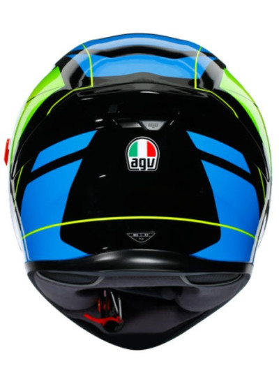 CASCO AGV K-5 S PINLOCK MAXVISION CORE NEGRO_AZUL_FLUOR_6