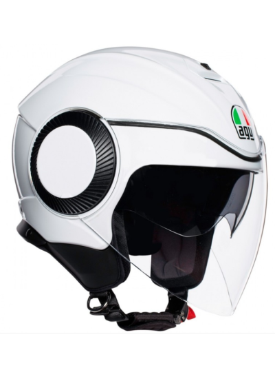 CASCO AGV ORBYT SOLID BLANCO 1