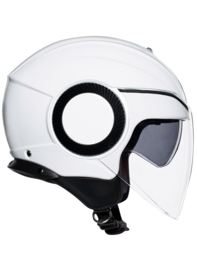 CASCO AGV ORBYT SOLID BLANCO 2