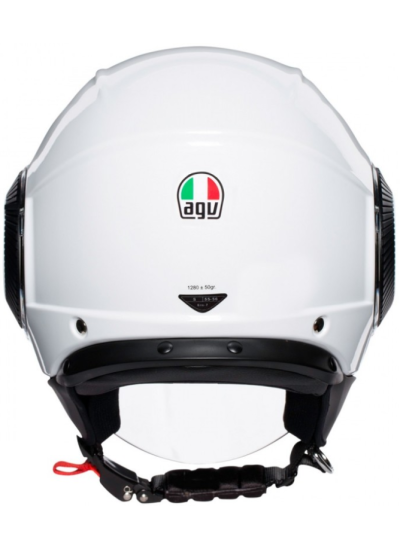 CASCO AGV ORBYT SOLID BLANCO 4