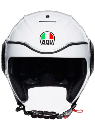 CASCO AGV ORBYT SOLID BLANCO 6