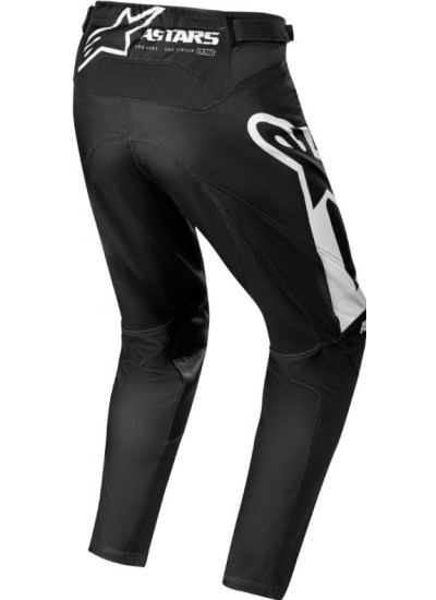 PANTALÓN RACER SUPERMATICS NEGRO BLANCO BACK