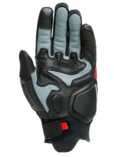 GUANTES DAINESE D-EXPLORER 2 GLACIER-GRAY_BLUE_ LAVA-RED_ BLACK