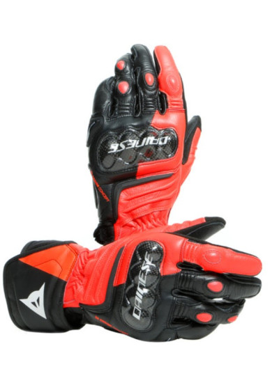 GUANTES DAINESE CARBON 3 LONG-BLACK-1 Black_Fluo-Red_White-1