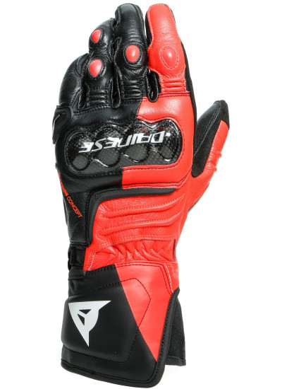 GUANTES DAINESE CARBON 3 LONG ROJO