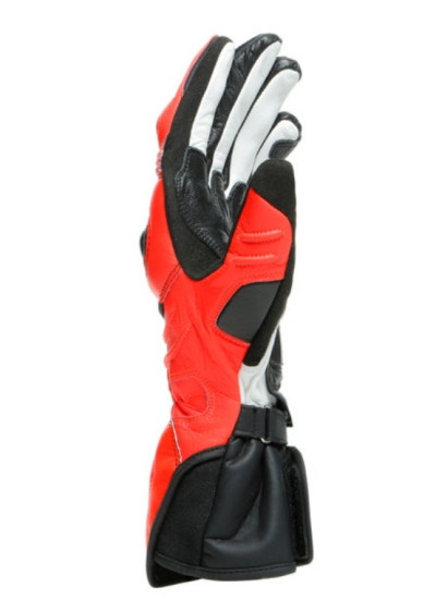 GUANTES DAINESE CARBON 3 LONG-BLACK-1 Black_Fluo-Red_White