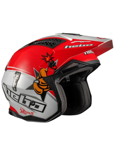 CASCO HEBO ZONE 4 TONI BOU REPLICA WHITE