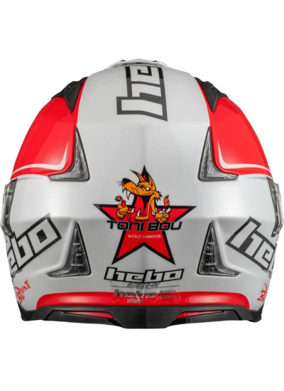 CASCO HEBO ZONE 4 TONI BOU REPLICA WHITE