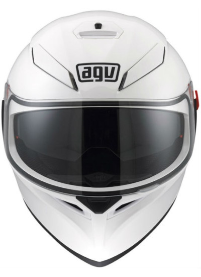 CASCO AGV K-3 SV SOLID PINLOCK blanco front