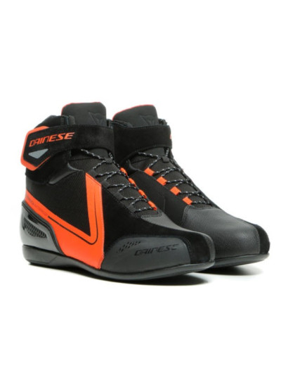 BOTA DAINESE ENERGYCA D-WP Black-Fluo-Red-1