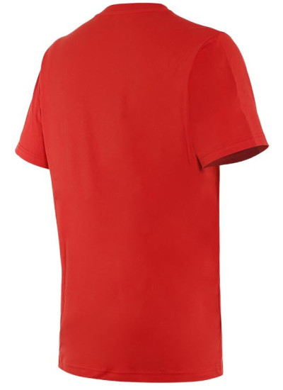 CAMISETA DAINESE PADDOCK LONG Lava-Red/Sky-Diver