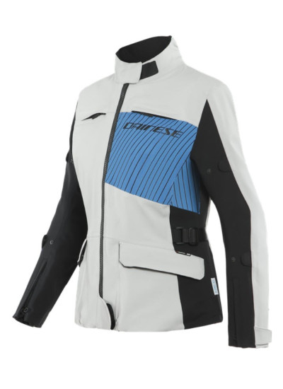 CHAQUETA DAINESE TONALE LADY D-DRY XT Glacier-Gray/Performance-Blue/Black