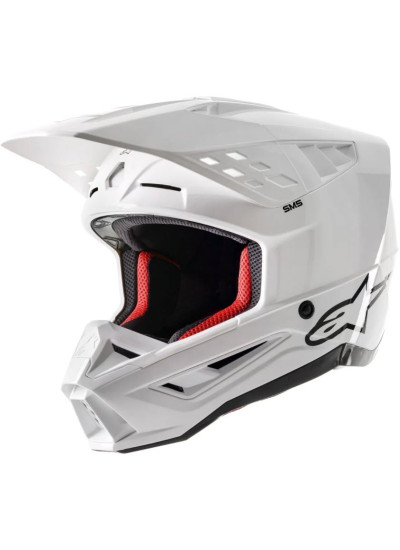 CASCO ALPINESTARS S-M5 SOLID BLANCO