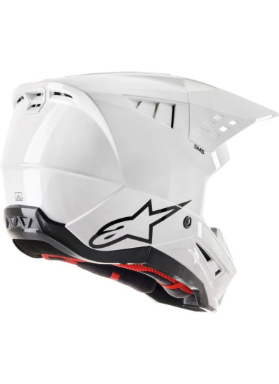 CASCO ALPINESTARS S-M5 SOLID BLANCO