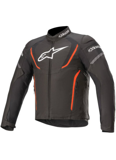 CHAQUETA ALPINESTARS T-JAWS V3 WATERPROOF BLACK -RED FLUOR