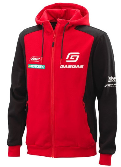 SUDADERA GASGAS REPLICA TEAM ZIP HOODIE-1