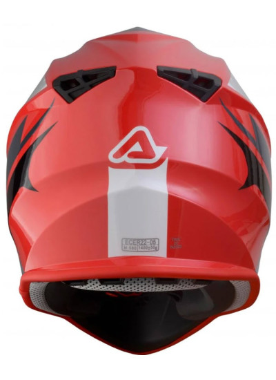 CASCO ACERBIS LINEAR RED-WHITE