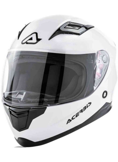 CASCO ACERBIS CARLINO KID BLANCO