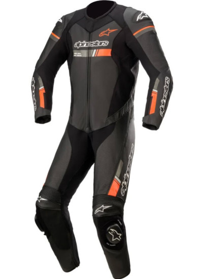 TRAJE / MONO ALPINESTARS GP FORCE V2 CHASER PROFESSIONAL BLACK / RED FLUOR