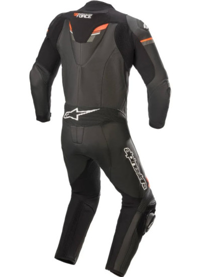 RTRAJE / MONO ALPINESTARS GP FORCE V2 CHASER PROFESSIONAL BLACK / RED FLUOR