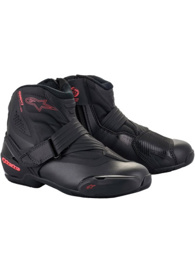 BOTAS ALPINESTARS STELLA SMX-1 R V2 LADY BLACK-DIVA PINK-1