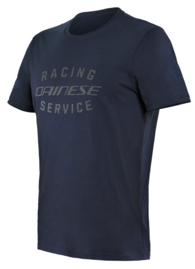 CAMISETA DAINESE PADDOCK  BLACK-IRIS/WHITE