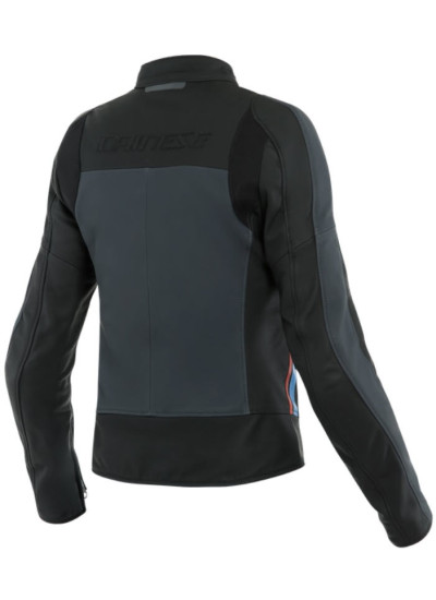 CHAQUETA DAINESE LOLA 3 LADY LEATHER Black/Ebony/Red/Blue