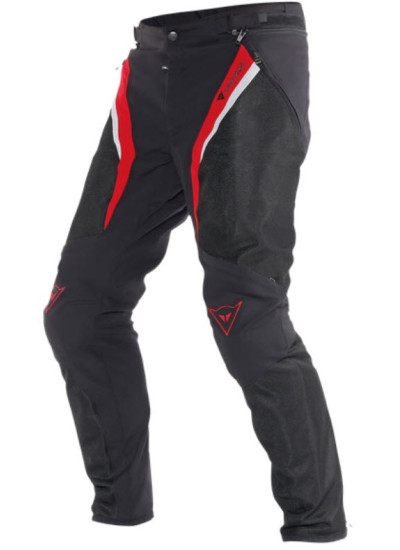 PANTALÓN DAINESE DRAKE SUPER AIR TEX Black-Red-White-1