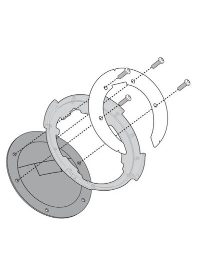 ANCLAJE GIVI BF18 BOLSAS TANKLOCK