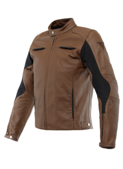 CHAQUETA DAINESE RAZON 2 LEATHER-TOBACCO-5