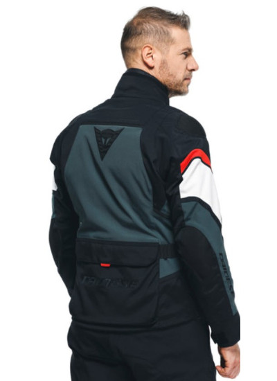 CHAQUETA DAINESE CARVE MASTER 3 GORE-TEX Black-Ebony-Lava-Red-4