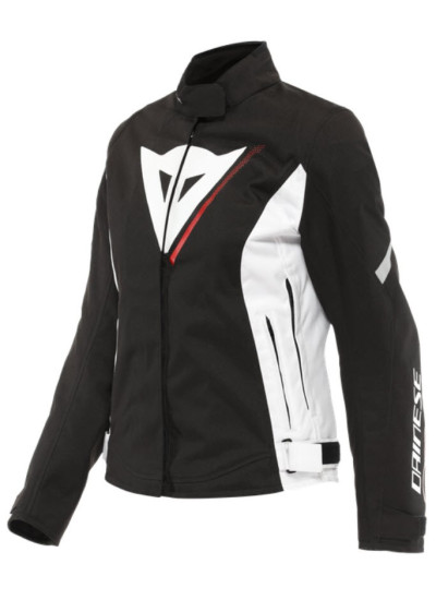 CHAQUETA DAINESE VELOCE LADY D-DRY Black_White_Lava-Red