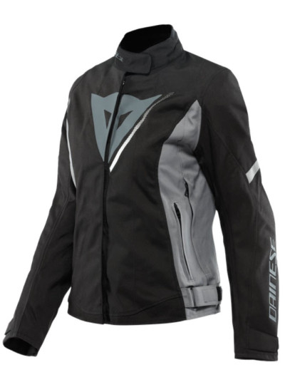 CHAQUETA DAINESE VELOCE LADY D-DRY Black-Charcoal-Gray-White-1