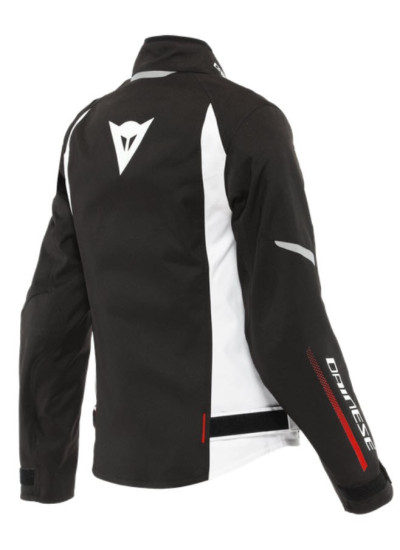 CHAQUETA DAINESE VELOCE LADY D-DRY Black_White_Lava-Red