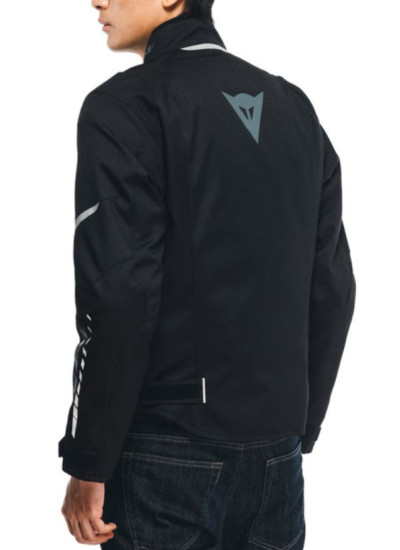 CHAQUETA DAINESE VELOCE D-DRY Black-Charcoal-Gray-White-1