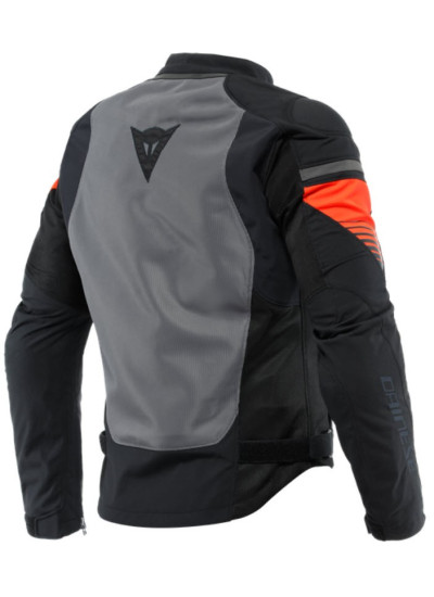 CHAQUETA DAINESE AIR FAST TEX Black-Gray-Fluo-Red