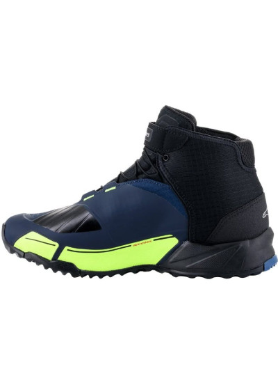 BOTAS ALPINESTARS CR-X DRYSTAR NEGRO-AZUL-AMARILLO FLUOR