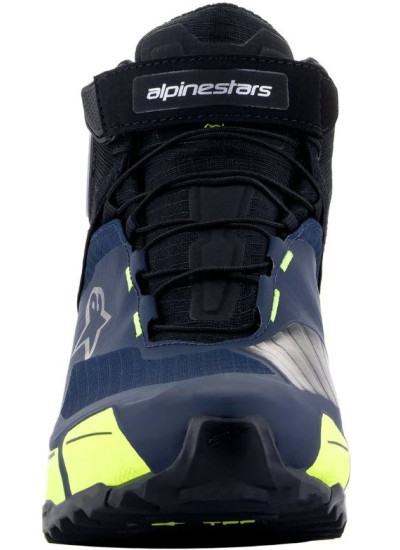 BOTAS ALPINESTARS CR-X DRYSTAR NEGRO-AZUL-AMARILLO FLUOR