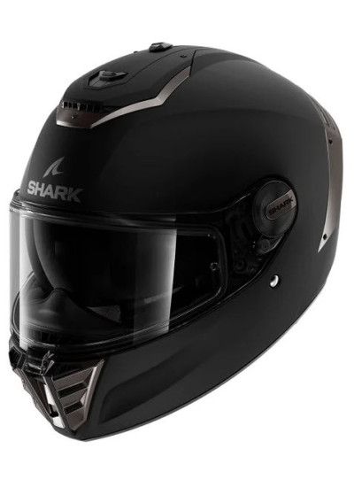 CASCO SHARK SPARTAN RS BLANK MATT BLACK