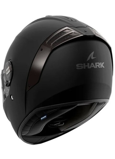 CASCO SHARK SPARTAN RS BLANK MATT BLACK