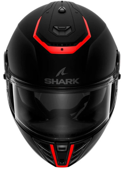 CASCO SHARK SPARTAN RS BLANK SP BLACK-ORANGE-BLACK-1