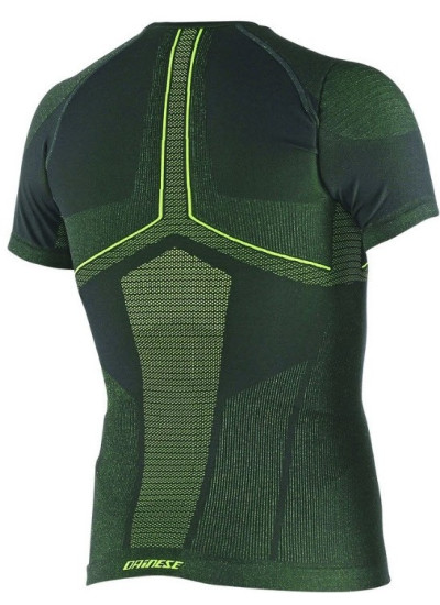 TÉRMICO DAINESE D-CORE DRY TEE SS NEGRO AMARILLO