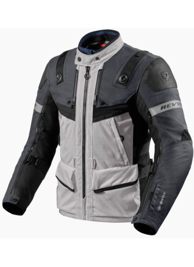 CHAQUETA REVIT DEFENDER 3 GORE-TEX-plata-antracita-1