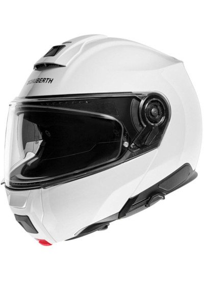 CASCO MODULAR C5 MONOCOLOR DE SCHUBERTH-BLANCO-1