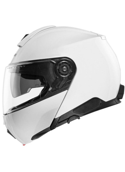 CASCO MODULAR C5 MONOCOLOR DE SCHUBERTH-BLANCO-1