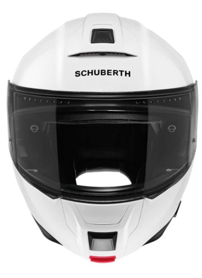 CASCO MODULAR C5 MONOCOLOR DE SCHUBERTH-BLANCO-1